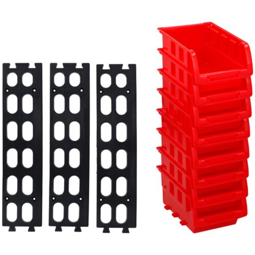  Stenski predalnik PVC &ndash; 10 delni organizator, (20372762) Cene