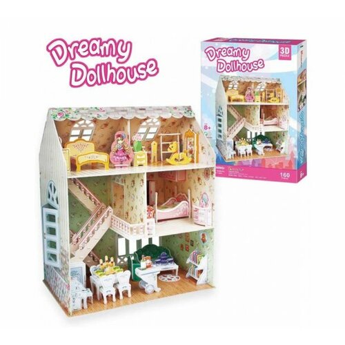 Cubicfun puzzle dreamy dollhouse P645h Slike