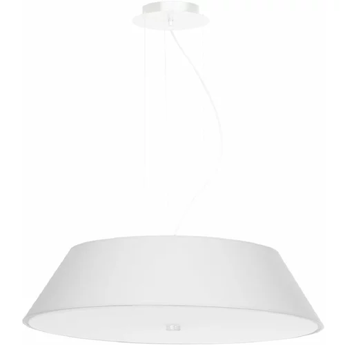 Nice Lamps Bijela visilica sa staklenim sjenilom ø 60 cm Hektor -