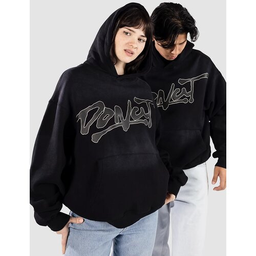 Donut Oversized Po Pulover s kapuco black Slike