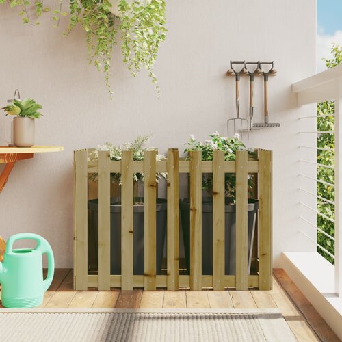 vidaXL Povišena vrtna gredica 100x50x70 cm impregnirana borovina Cijene