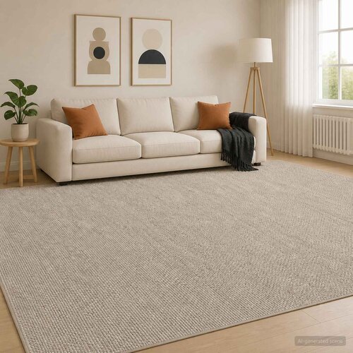  Tepih Bež 300 x 400 cm 100% poliester 3 mm Mogu se prati Cene