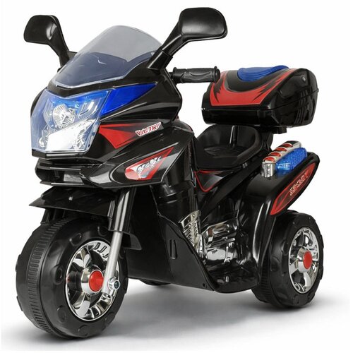  HC8051 Black - Electric Ride On Motorcycle Slike