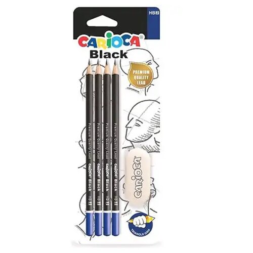 Carioca premium set grafitni olovki 5kom Cene