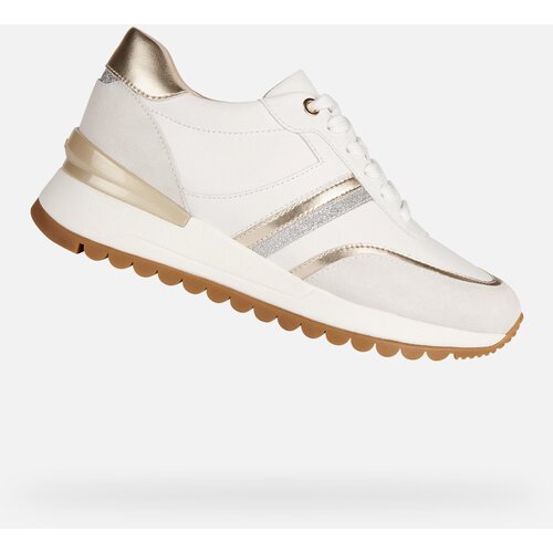 Geox White women's sneakers Desya - Women's Cene