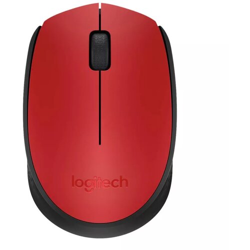 Logitech M171 Wireless Mouse Red Slike