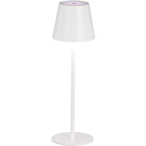 Fischer &amp;amp; Honsel Bijela LED stolna lampa s metalnim sjenilom (visina 36,5 cm) Viletto &amp;ndash; Slike