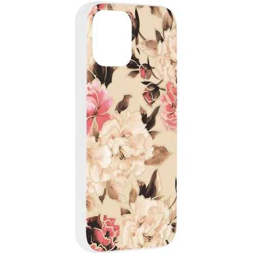  Techsuit Marble Series maska za iPhone 12 Mary Berry Nude Slike