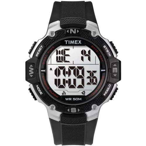 Timex Ročna ura Rugged TW5M41200 Black/Black
