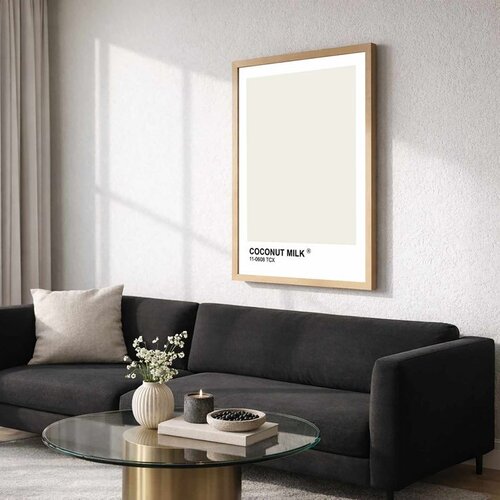 WALLXPERT NC11780_5575 Multicolor Decorative Framed MDF Painting Cene
