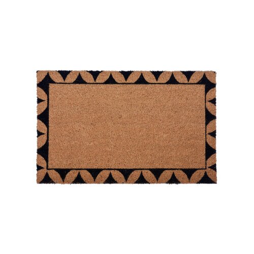 Master Otirač za noge PVC Kokos-petal black border 45x75x1,5cm Cijene