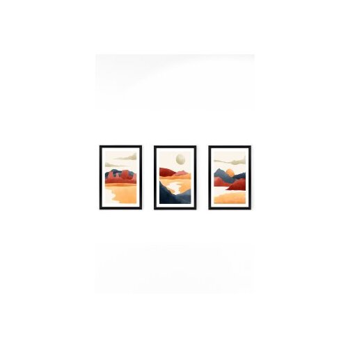 WALLXPERT set 3 dekorativne slike Artsycllct31 Cene