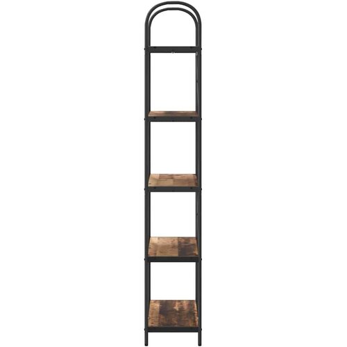 VidaXL Polica Staro drvo 80 x 30 x 183 cm Konstruirano drvo Slike