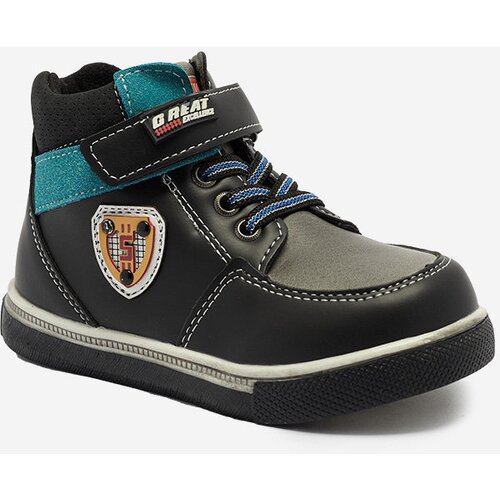 Resti Black boys&amp;#039; boots Wiasio- Footwear Slike