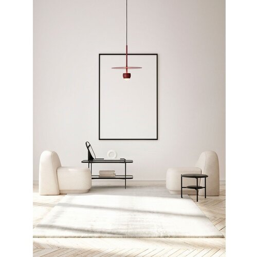 Nova Luce Rdeča aluminijasta LED viseča svetilka &amp;oslash; 30 cm Edem &amp;ndash; Slike