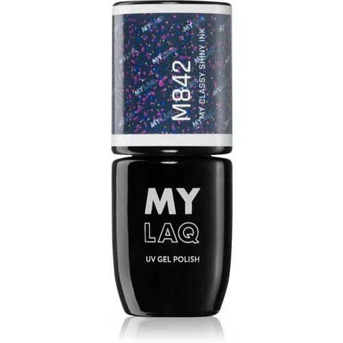MYLAQ UV Gel Polish gel lak za nohte odtenek My Classy Shiny Ink 5 ml