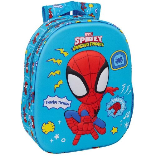 Spiderman Mochila 3D Spidey Marvel 33cm Slike