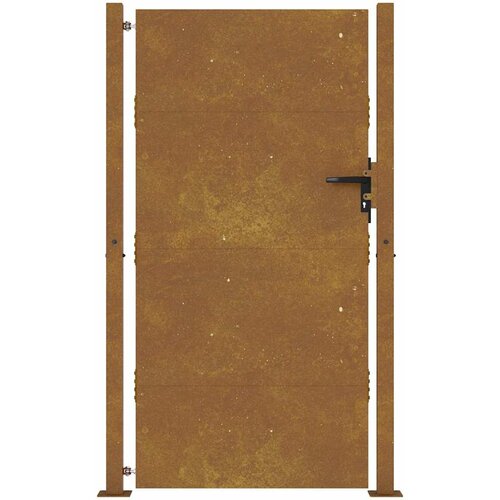  Vrtna vrata 100x200 cm Corten čelik Slike