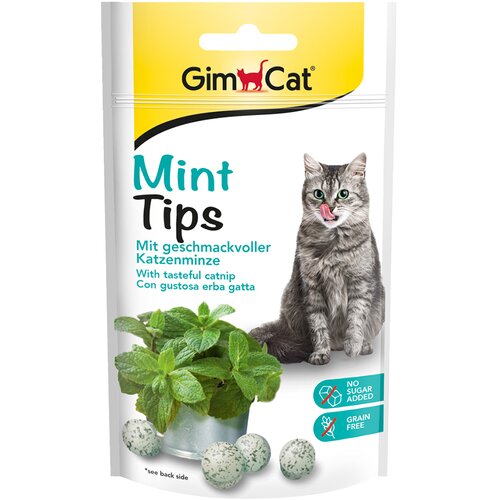Gimcat pribolj&scaron;ek Mint Tips 40 g Cene