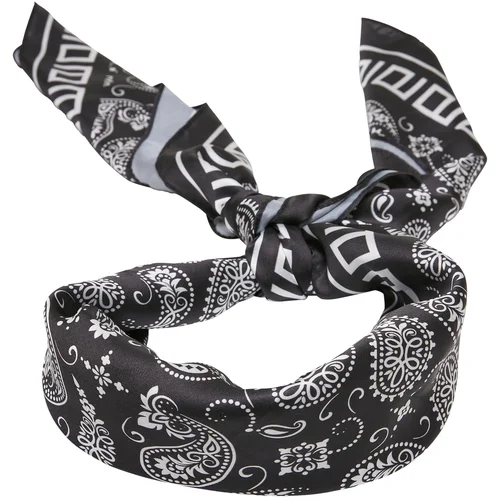 Urban Classics Accessoires Big Pattern Bandana Black Bandana aop