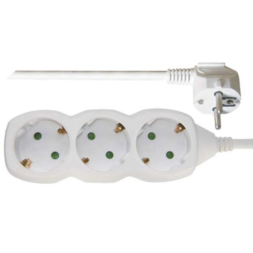 Emos podaljšek 3 šuko vtičnice 3M H05VV-F 3G1.5 pvc beli Cene