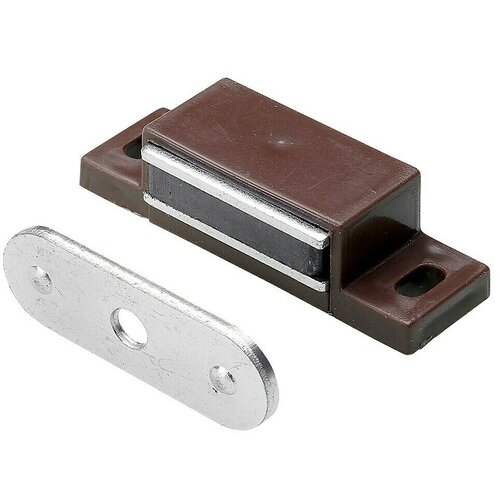 Hettich Magnetski zatvarač (Jačina lijepljenja: 6 kg, Smeđa) Slike