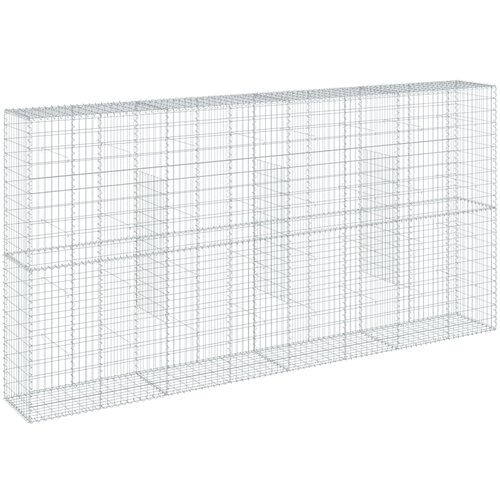  Gabionska ko&amp;scaron;ara s poklopcem 400x50x200 cm pocinčano željezo Slike