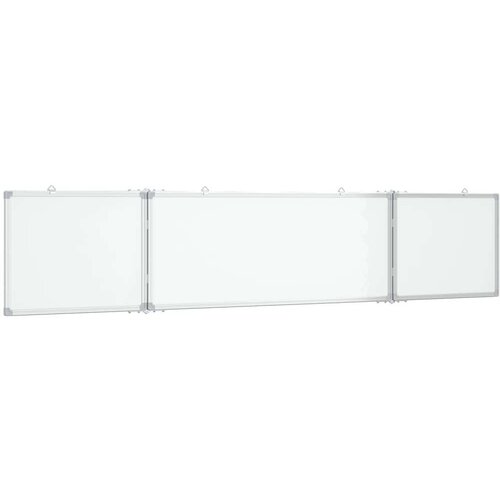  Magnetna bijela ploča sklopiva 200 x 40 x 1 7 cm aluminijska Slike