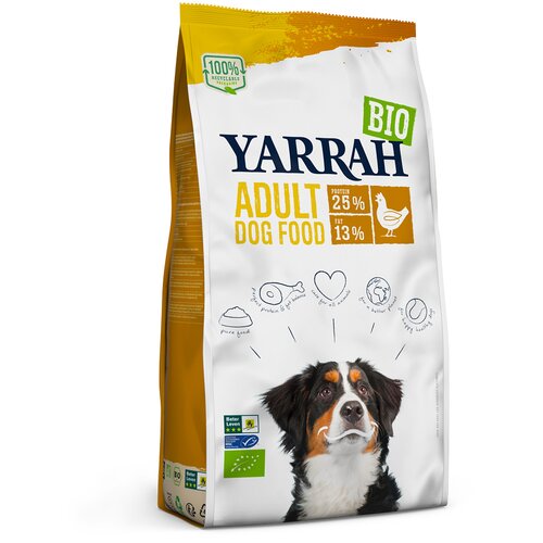 Yarrah Bio Adult z Bio pi&amp;scaron;čancem - Varčno pakiranje: 2 x 10 kg Slike