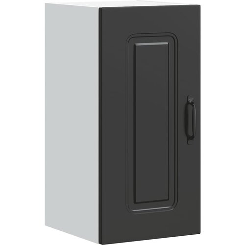 Maison Chic Kuhinjska stenska omarica - Kuhinjska omarica Kalmar črna inženirski les iu284, (22063879) Cene