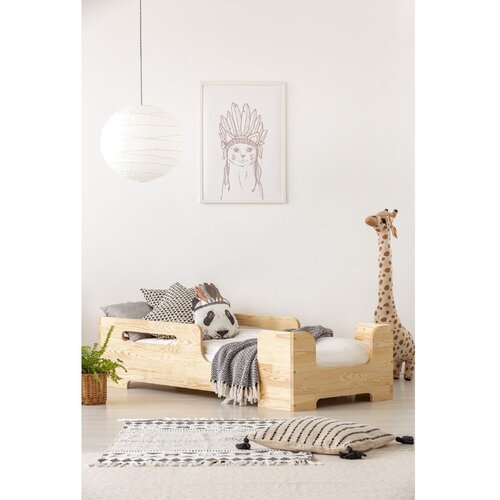 Adeko Otroška postelja iz borovega lesa 90x190 cm Box 2 - Adeko Cene