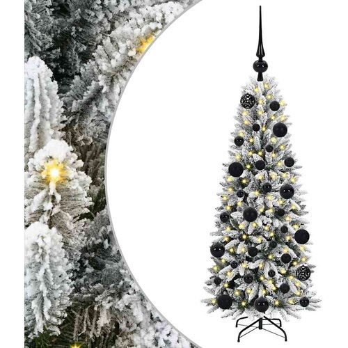  Umjetno božićno drvce Bijela 120 cm PVC, plastika, čelik i PE Slike
