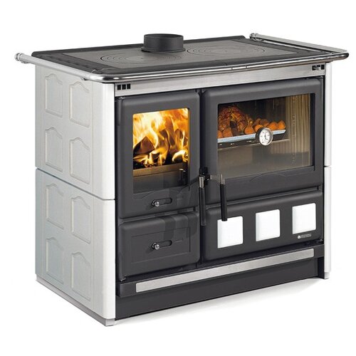 Nordica-Extraflame nordica &amp;scaron;tedilnik na drva rosa xxl maiolica - 10,0 kw bela Slike