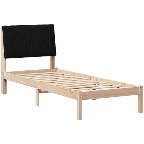 vidaXL Konstrukcija postelje Rjava 75 x 190 cm Masivno borovo les, (5000084080) Cene