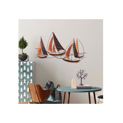 Wallxpert Zidna dekoracija Barbaros 3, 125x74x4 cm, &amp;Scaron;arena Slike