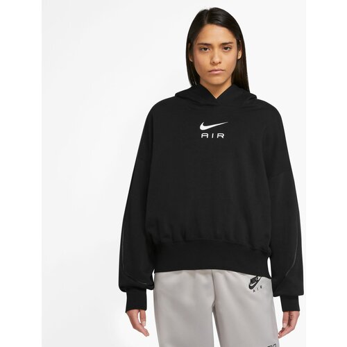 Nike w nsw air flc hoodie, ženski duks, crna DQ6915 Slike