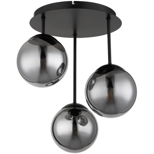 Globo 47441-3S - Plafonski luster HARMON 3xE14/25W/230V crna Slike