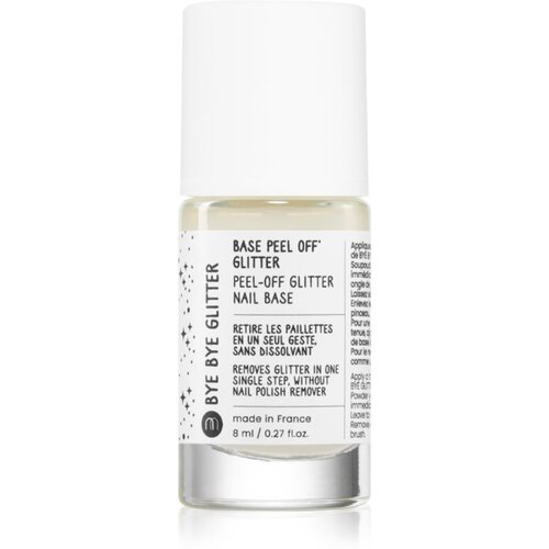 Nailmatic Bye Bye Glitter Peel-Off baza za nokte 8 ml Slike