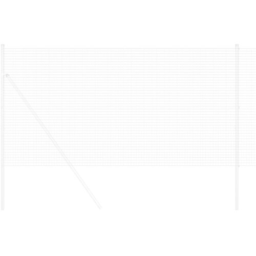  Zavarena žičana ograda 5000 x 120 cm Srebrno Slike