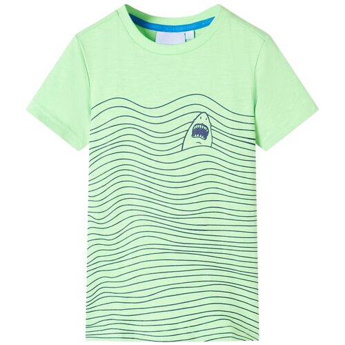  Dječja majica neonskozelena 128 Slike