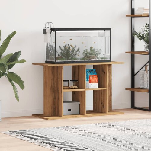vidaXL Stalak za akvarij Artisan hrast 80x35x60 cm izrađeno drvo Cijene