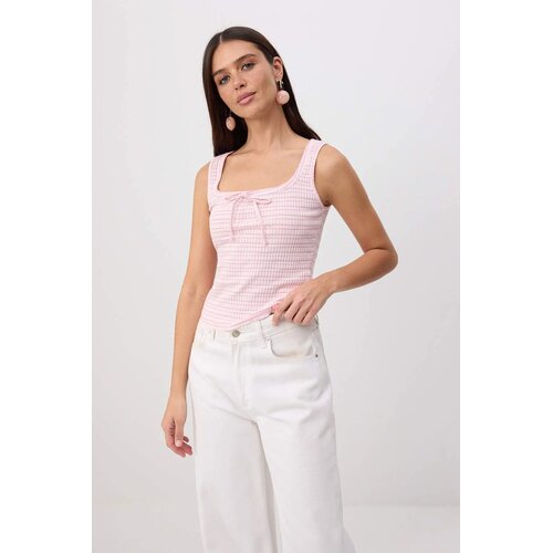 TRENDYOLMILLA Ženska majica TWOSS26AL00066, Roze Cene