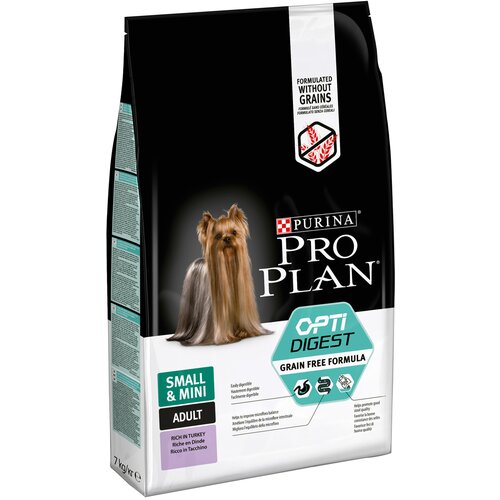 Pro Plan PURINA Small &amp;amp; Mini Adult Sensitive Digestion bez žitarica - 7 kg Slike