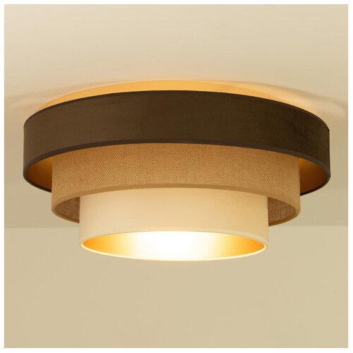  plafonsko svetlo wenta 1xE27/60W/230V, prečnik 50 cm, smeđa/juta/bež Cene