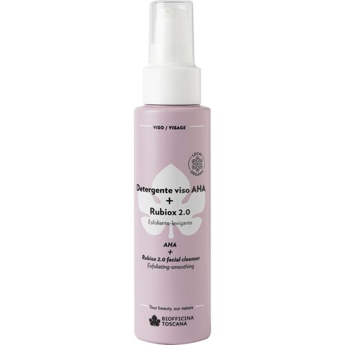 Biofficina Toscana Sredstvo za či&amp;scaron;čenje obraza AHA + Rubiox 2.0 - 100 ml Slike