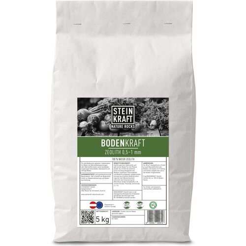 Steinkraft BODENKRAFT zeolit 0,5 - 1mm - 5 kg Cene