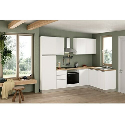 Marinelli Cucine Montažna kutna kuhinja Luce (Š x D: 270 x 160 cm, S električnim uređajima) Cijene
