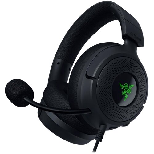 Razer Kraken V4 X Sensa HD Haptics žične USB slu&amp;scaron;alke črne barve Slike