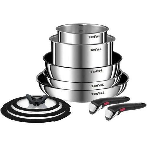 Tefal 10-delni set posod Ingenio Emotion L897AS74 Cene