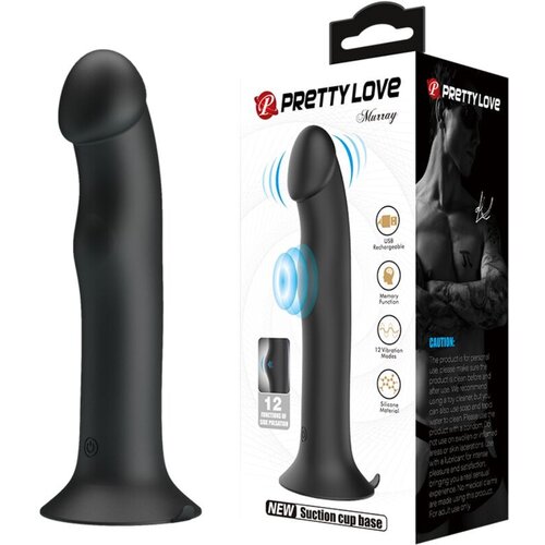 PRETTY LOVE FLIRTATION PRETTY LOVE - MURRAY VIBRATOR AND STIMULATOR BLACK Cene